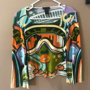 Custo Barcelona Long Sleeve Top Small